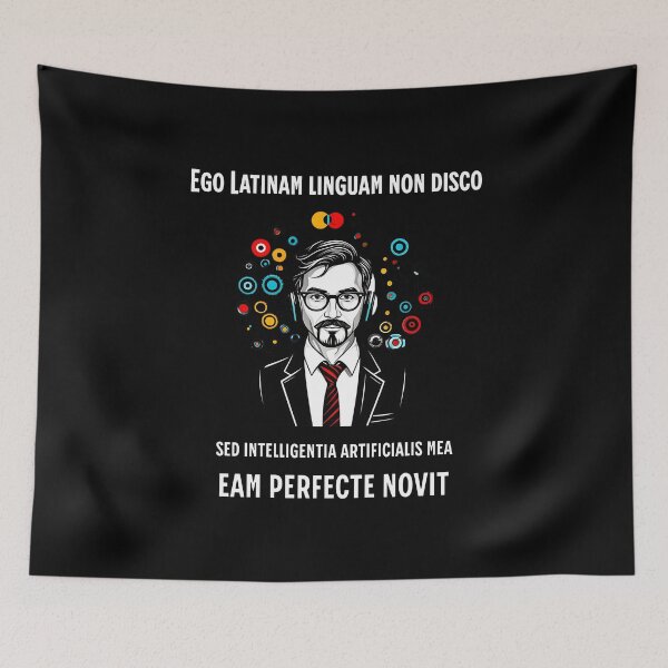 Item preview, Ego latinum lingua non disco... - wise saying in Latin designed and sold by Pflugart.