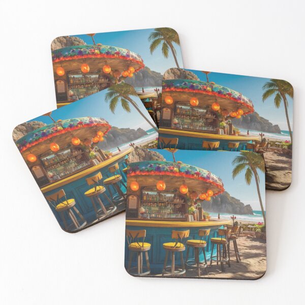 Item preview, Fiesta by the Waves: A Mexican Bar with Ocean Views designed and sold by BlareBlare.