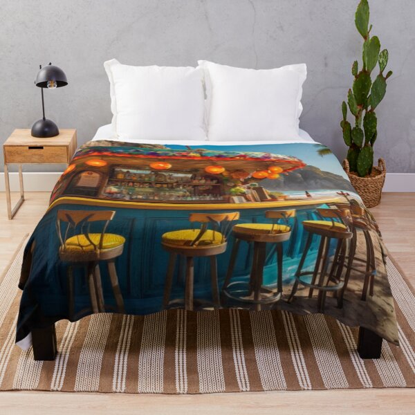 Item preview, Fiesta by the Waves: A Mexican Bar with Ocean Views designed and sold by BlareBlare.