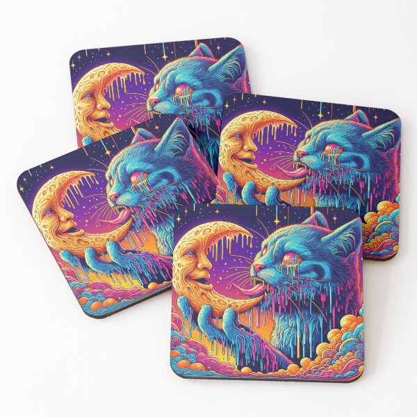 Item preview, Melting Cat designed and sold by Kunst Uit Delfzijl.