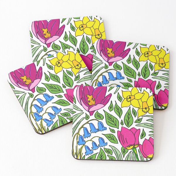 Item preview, Spring florals designed and sold by sugarrosekitch.