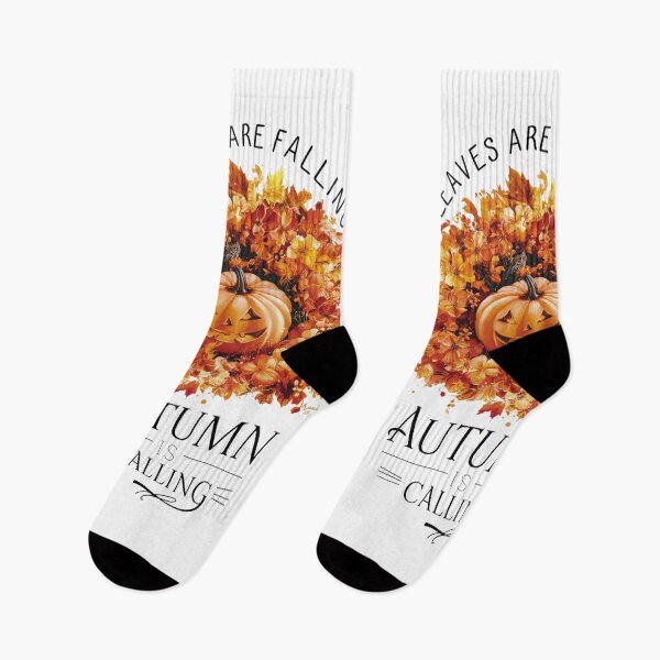 Item preview, Falling Autumn Leaves Art – Cozy Fall Season Print designed and sold by joanwatson45.