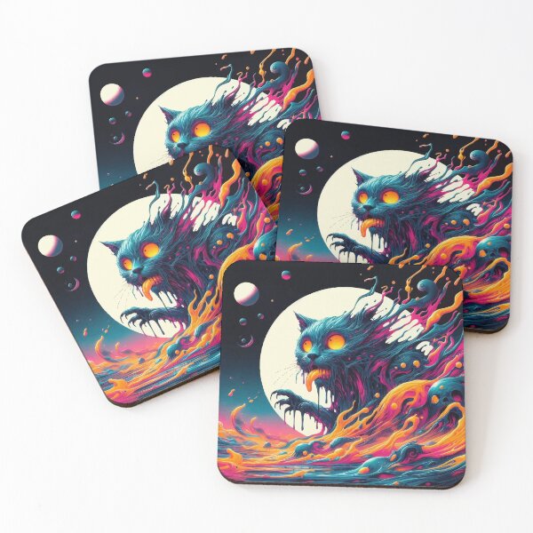Item preview, THEY ARE MELTING THE Cat designed and sold by Kunst Uit Delfzijl.