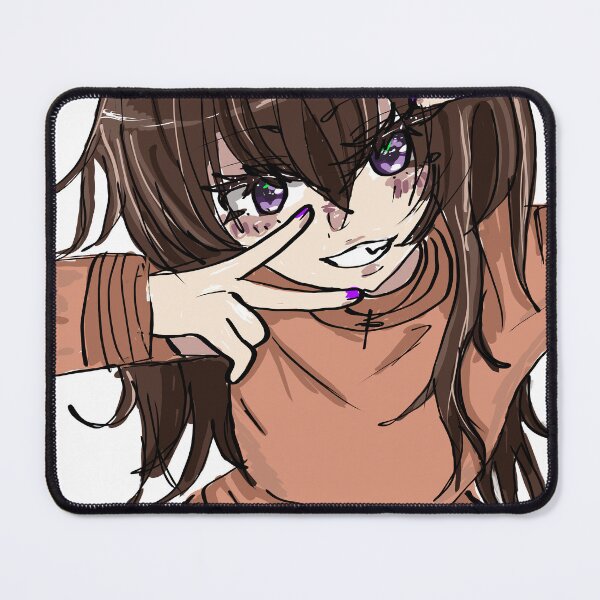 Item preview, Anime girl making peace sign xx (Transparent backround) designed and sold by MysticRacoon6.