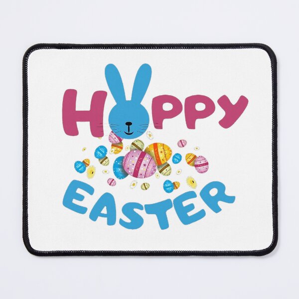 Item preview, hoppy easter , happy easter day , happy easter bunny , bunny eggs, hoppy easter with eggs  designed and sold by venavar.