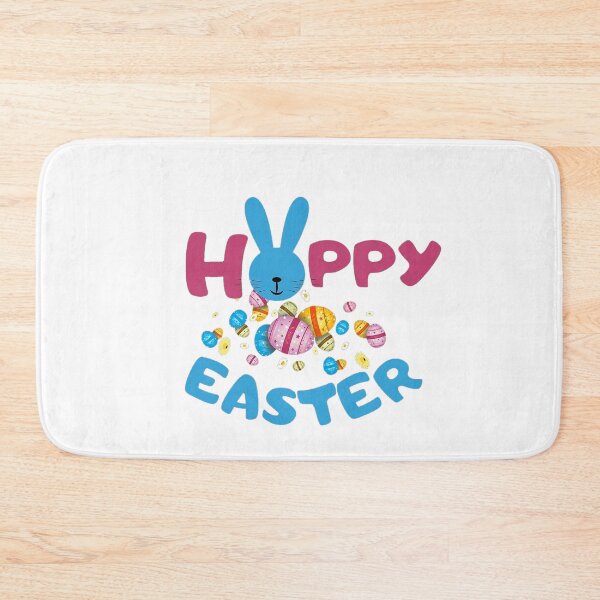 Item preview, hoppy easter , happy easter day , happy easter bunny , bunny eggs, hoppy easter with eggs  designed and sold by venavar.