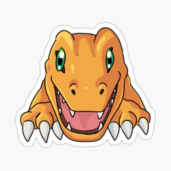 Item preview, Peeking Agumon  designed and sold by jepchan.
