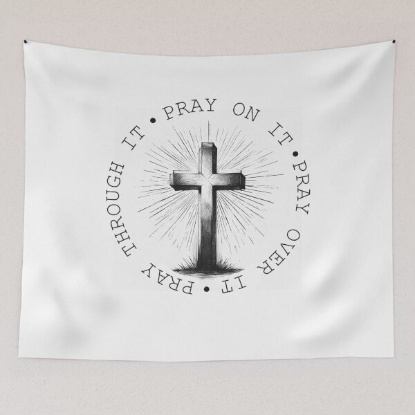 Item preview, Pray On It designed and sold by Kimberley King Art  King Art.