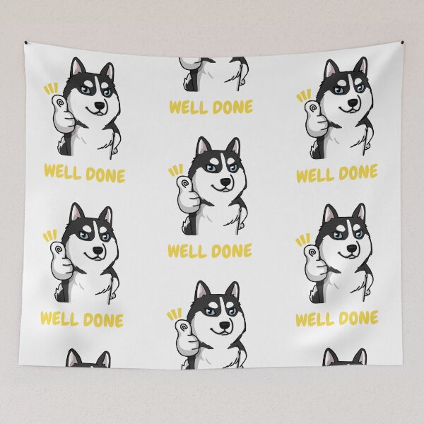 Item preview, Well Done Husky designed and sold by Hustlercredo.