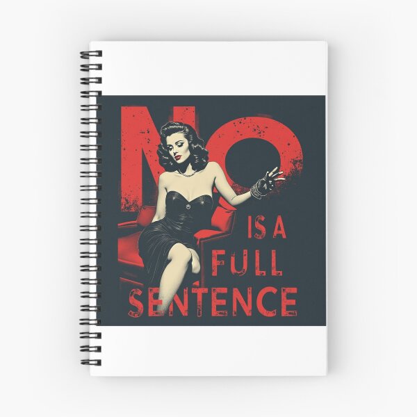 Item preview, No is a full sentence  designed and sold by PukekoTeesNZ.