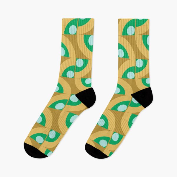 Item preview, Retro Geometric Mid Century Modern 60s Pattern V designed and sold by nineFlorals.