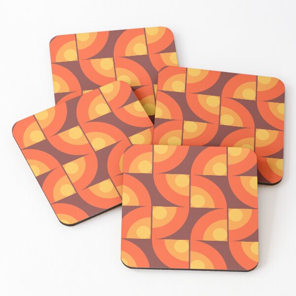 Item preview, Retro Geometric Mid Century Modern 60s Pattern VI designed and sold by nineFlorals.