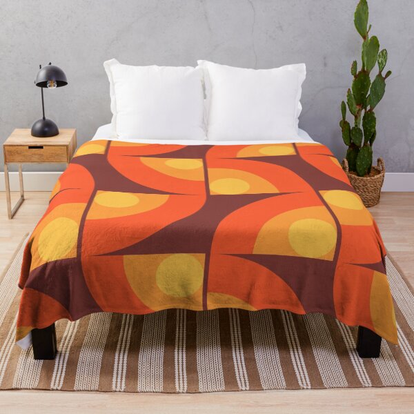 Item preview, Retro Geometric Mid Century Modern 60s Pattern VI designed and sold by nineFlorals.