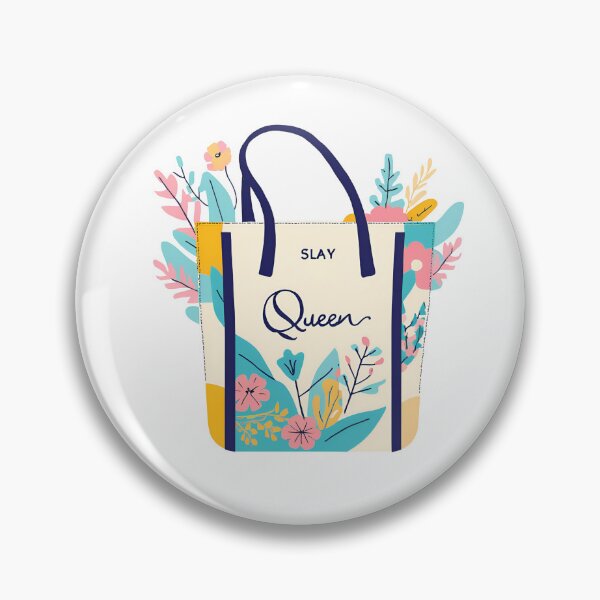 Item preview, Slay Queen flower bag designed and sold by sugarrosekitch.