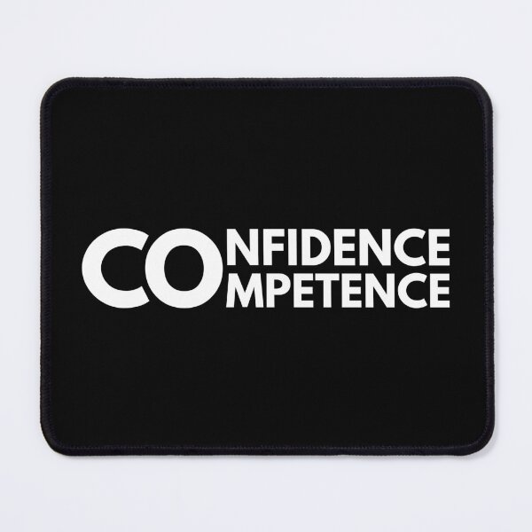 Item preview, Confidence not based in competence is narcissistic. designed and sold by ReadytoWork.