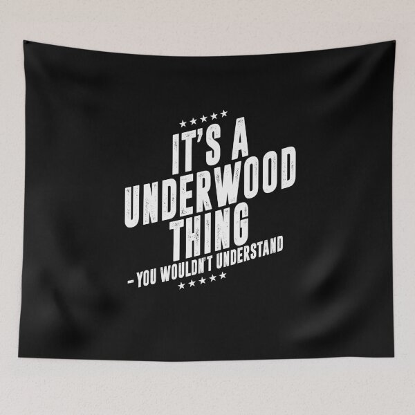 Item preview, It's a Underwood thing funny last name family reunion personalized gift designed and sold by 9X FR.