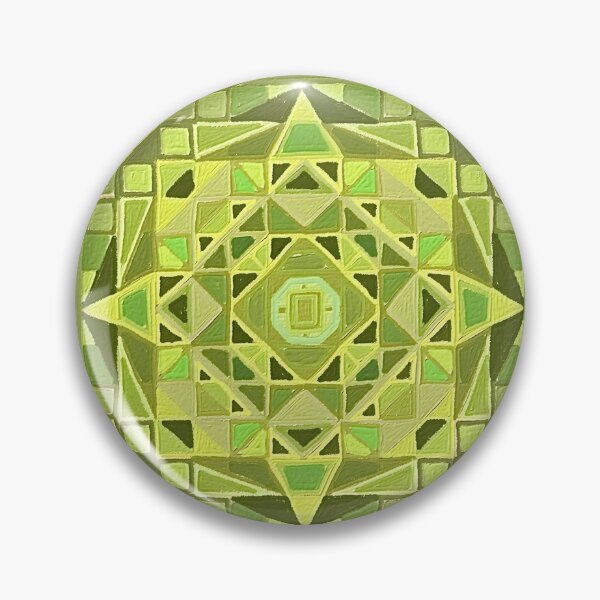 Item preview, Aztec Grid celery greens designed and sold by bekki smith.