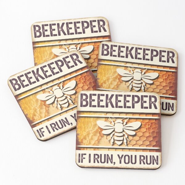 Item preview, Beekeeper: If I Run, You Run designed and sold by AlphaTeez.