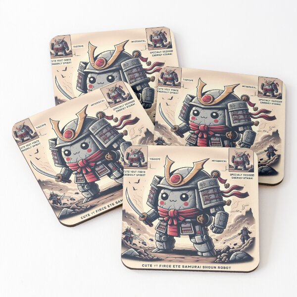Item preview, Cyber Shogun Rockbot - Model 26 designed and sold by NeonBot_Shop.
