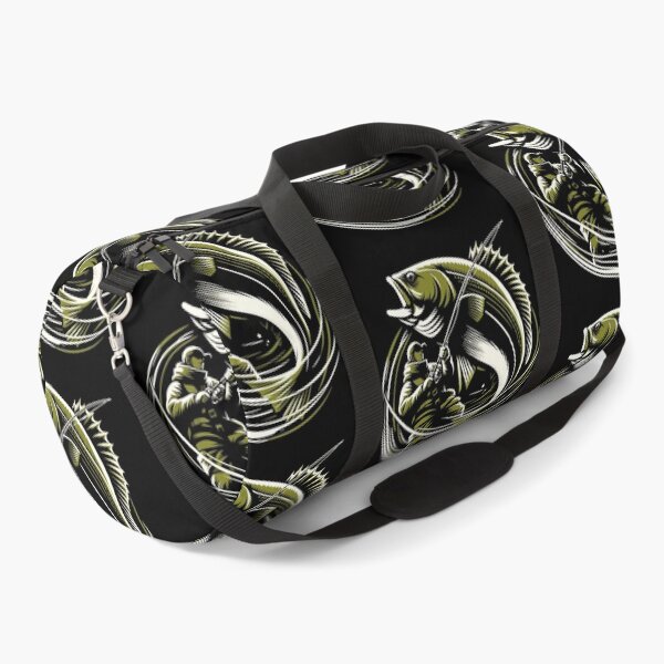 Item preview, Fishing Angler Cod Giant Fish Olive Green Gift designed and sold by Pineapple-Tree.