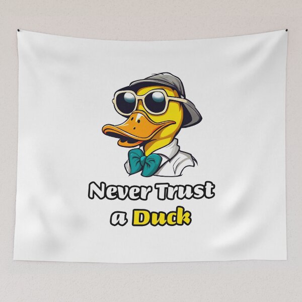 Item preview, Never Trust a Duck 1 designed and sold by Tom-Johnson.
