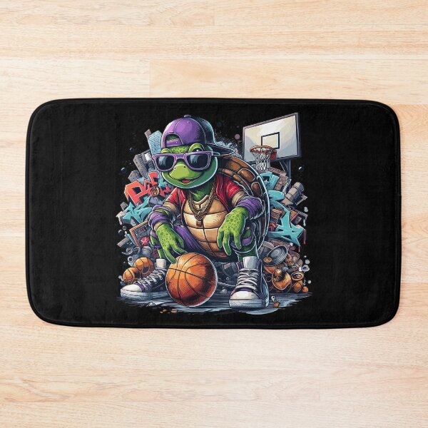 Item preview, Basketball Turtle Sunglasses Graffiti Gift designed and sold by Pineapple-Tree.