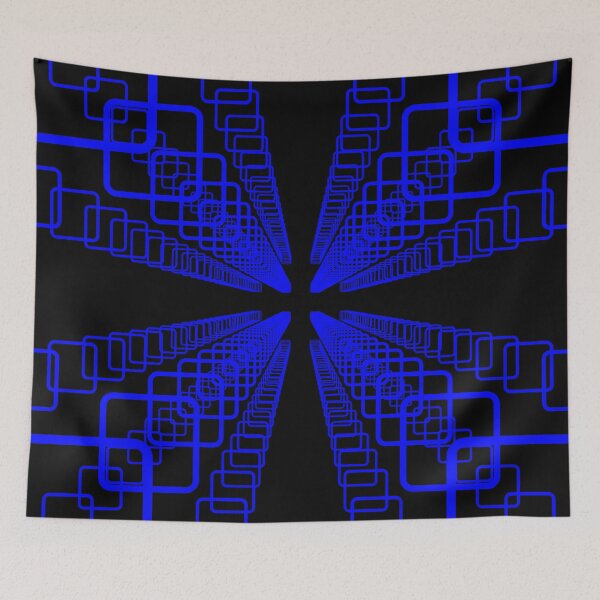Item preview, Blue squares designed and sold by serpico93.