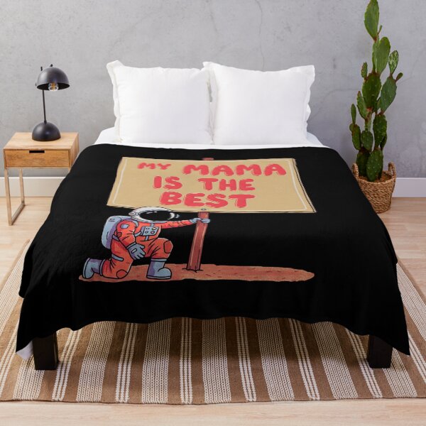 Item preview, My Mama is the Best - Astronaut with Big Sign designed and sold by AnAzArt.