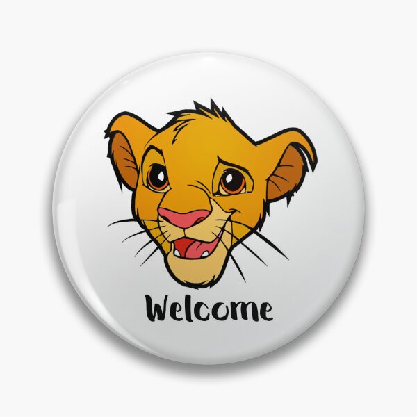Item preview, Welcome white - The Lion King - Simba designed and sold by RotemButzian.