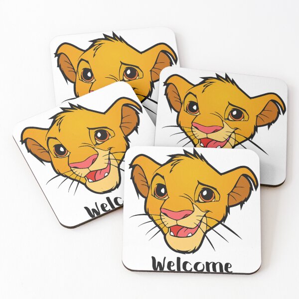 Item preview, Welcome white - The Lion King - Simba designed and sold by RotemButzian.