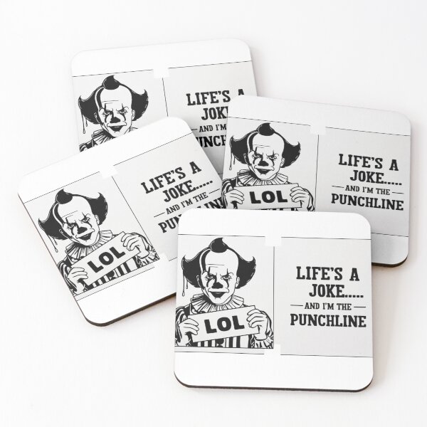 Item preview, Life's a Joke and I'm the Punchline designed and sold by StormArte.