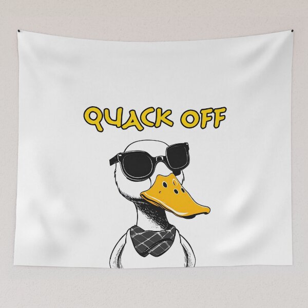 Item preview, Quack Off - Duck quote 1 designed and sold by Tom-Johnson.