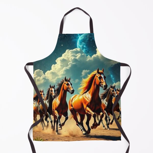 Item preview, Wild horses at space designed and sold by Dogandesighn.