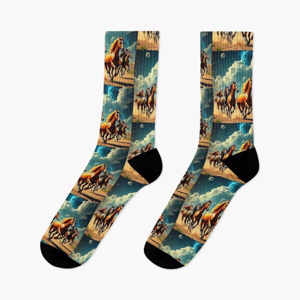 Item preview, Wild horses at space designed and sold by Dogandesighn.