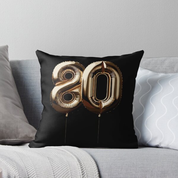 Item preview, 80 Years Gold Balloon Foil Balloon Gift designed and sold by Pineapple-Tree.