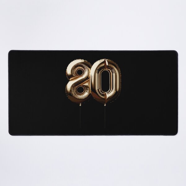 Item preview, 80 Years Gold Balloon Foil Balloon Gift designed and sold by Pineapple-Tree.