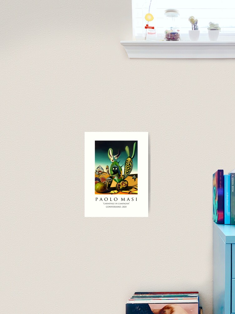 Thumbnail 2 von 3, Kunstdruck, "Carnevale in campagna" Conversano, Paolo Masi 2025 designt und verkauft von ThinkInkLAB.