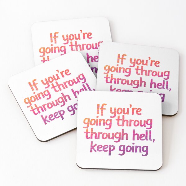 Item preview, If you’re going through hell, keep going designed and sold by nimmitrends.