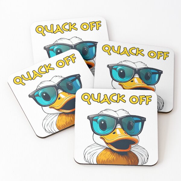 Item preview, Quack Off - Duck quote 3 designed and sold by Tom-Johnson.
