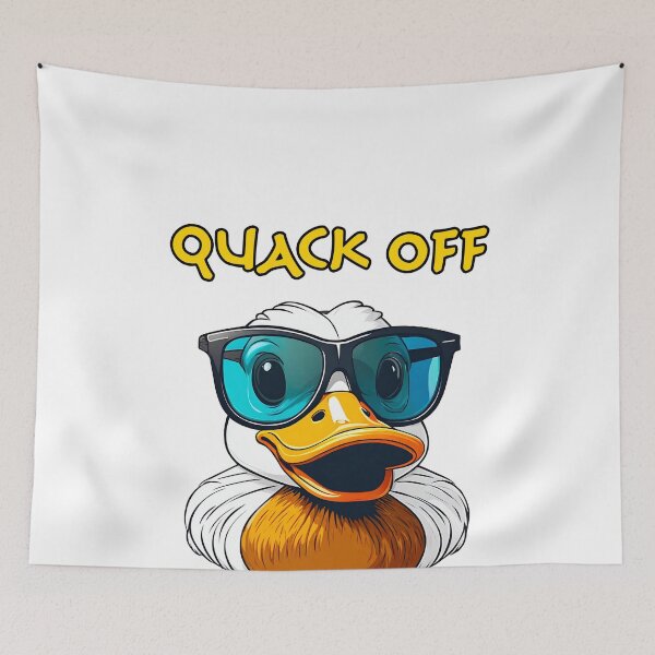 Item preview, Quack Off - Duck quote 3 designed and sold by Tom-Johnson.