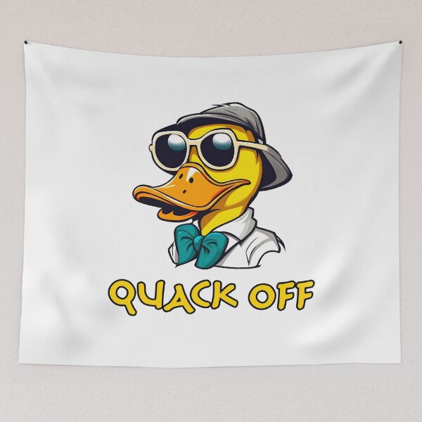 Item preview, Quack Off - Duck quote 4 designed and sold by Tom-Johnson.