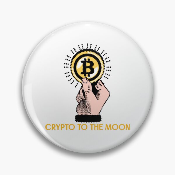 Artikelvorschau, Krypto zum Mond - Bitcoin Rocket Tee entworfen und verkauft von oxya.