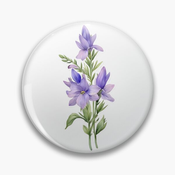 Item preview, Lavender Bellflower designed and sold by HOMETOWN86.