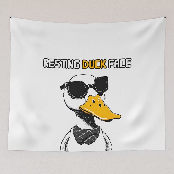 Item preview, Resting Duck Face 1 designed and sold by Tom-Johnson.