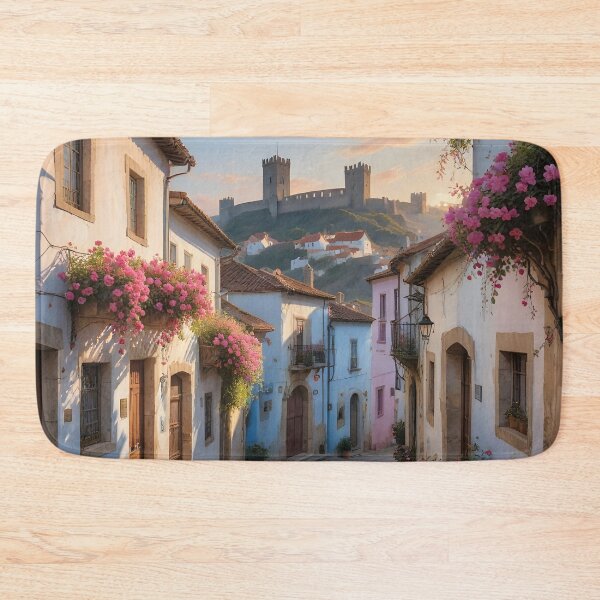 Item preview, Óbidos Village: Sunset Medieval Charm designed and sold by LSVart.