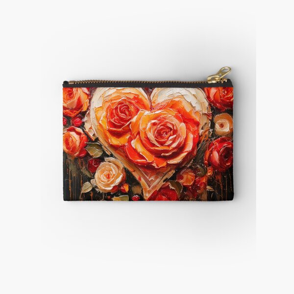 Item preview, The heart and roses design is featured on designed and sold by Marcu Ioachim.