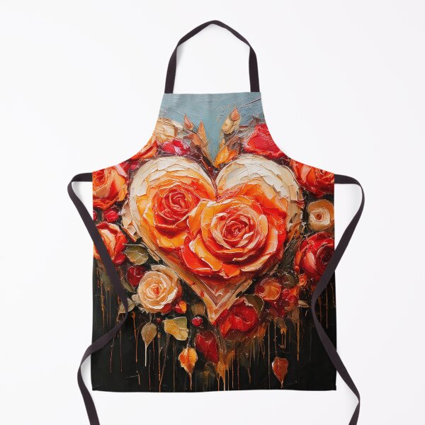 Item preview, The heart and roses design is featured on designed and sold by Marcu Ioachim.