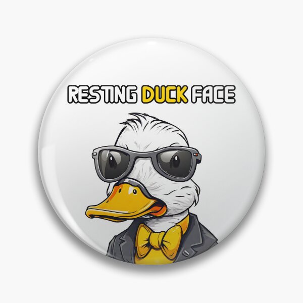 Item preview, Resting Duck Face 3 designed and sold by Tom-Johnson.