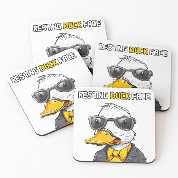 Item preview, Resting Duck Face 3 designed and sold by Tom-Johnson.