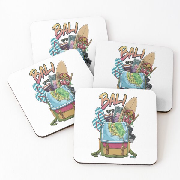 Item preview, Bali Indonesia travel island - Embrace the Spirit of Bali Adventure Backpacking designed and sold by stickercuffs.